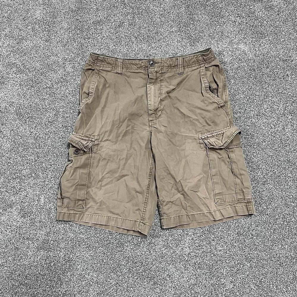 Banana Republic Cargo Shorts Mens 38 Brown Utility Casual Outdoor Hiking